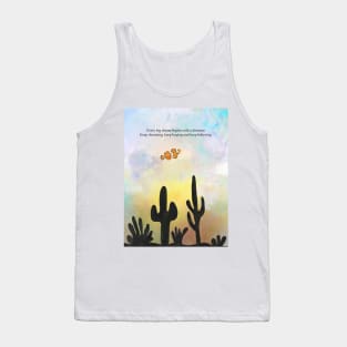 Dreamer, clown fish, motivation, inspiration Tank Top